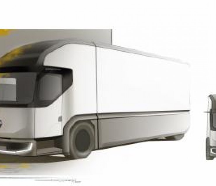 CAMION ÉLECTRIQUE ADAPTÉ À LA LOGISTIQUE URBAINE