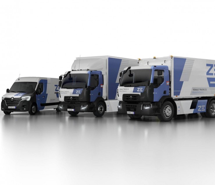 camions électriques